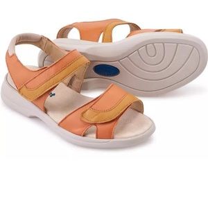 COSYFEET Womens Sandals Roomy Cher Wide Fit Sandals 9